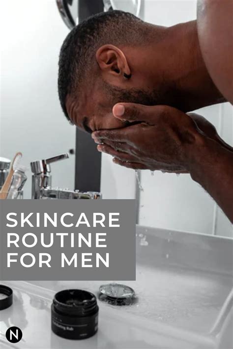 Effective men’s skincare routine | Men skin care routine, Mens skin care, Face skin care routine