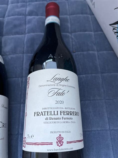 2020 Fratelli Ferrero Langhe Il Falò, Italy, Piedmont, Langhe, Langhe ...