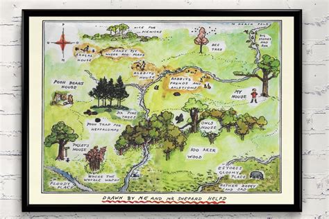 100 Acre Wood Map | World Map 07