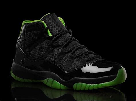 Air Jordan XI: "Black/Neon Green" Collection - Air Jordans, Release ...