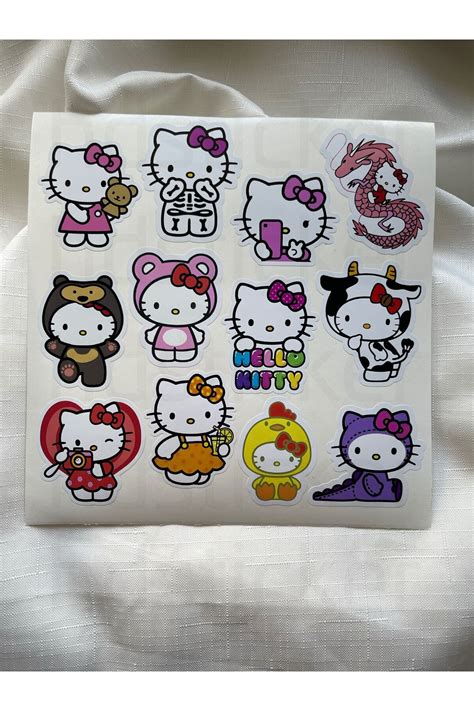 hdsticker Hello Kitty Çizgi Film Laptop Notebook Tablet Sticker Set P6 Fiyatı, Yorumları - Trendyol