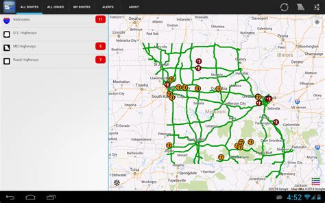 Printable Road Map Of Missouri