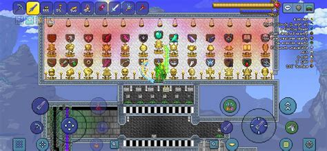 Finally finished my trophy room! : Terraria