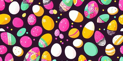 Vector Easter Egg Borders and Frames for Graphic Design 22472457 Vector ...