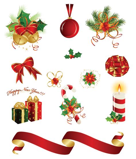 Christmas icon vector Free Vector / 4Vector