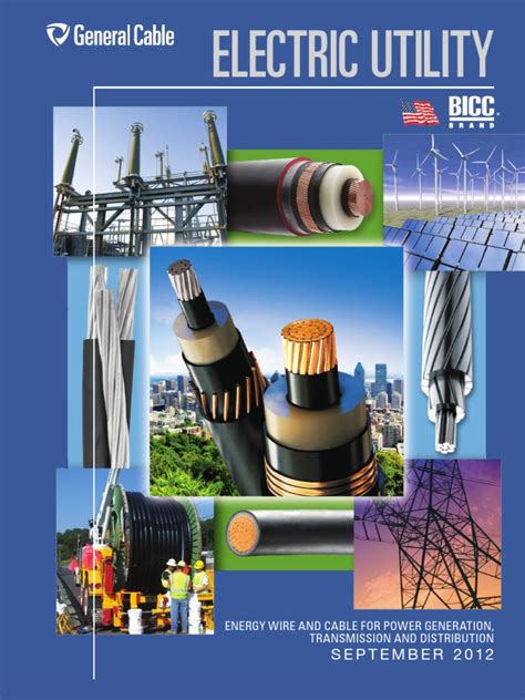 General Cable Catalogue | PDF | Insulator (Electricity) | Electric Power Transmission