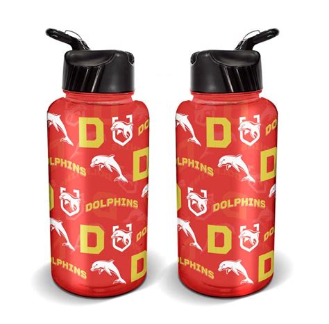 Redcliffe Dolphins Flip Drink Bottle - NRL Merchandise - thebedroom.com ...