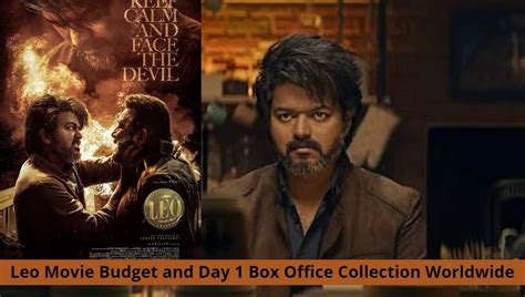 Leo Movie Budget and Day 1 Box Office Collection Worldwide: A ...