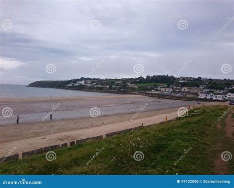 Ardmore Beach County Waterford Ireland Stock Photo - Image of ardmore ...