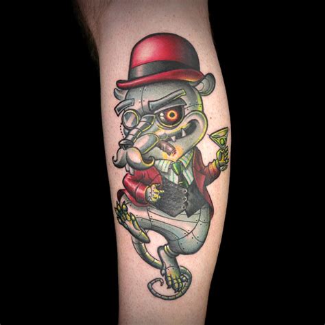 Stunning Spy Rat Tattoo