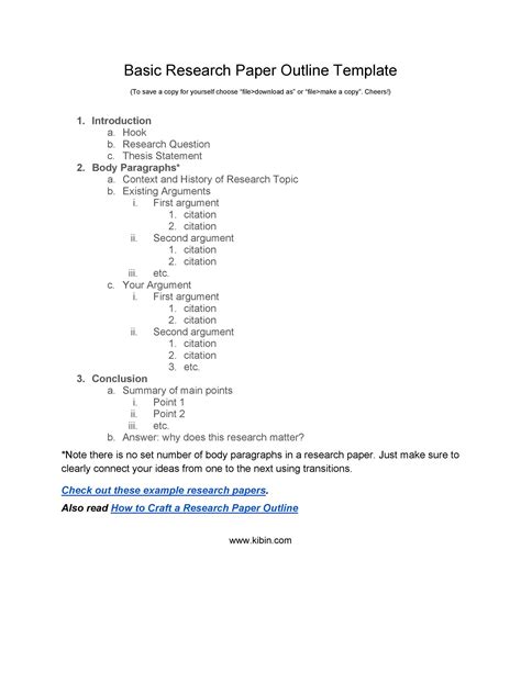 Mla Format Research Essay Outline - Infoupdate.org