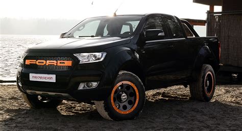 Ford Ranger Truck Muscled Up By MR Car Design | Carscoops