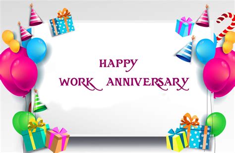 Happy Work Anniversary Clip Art