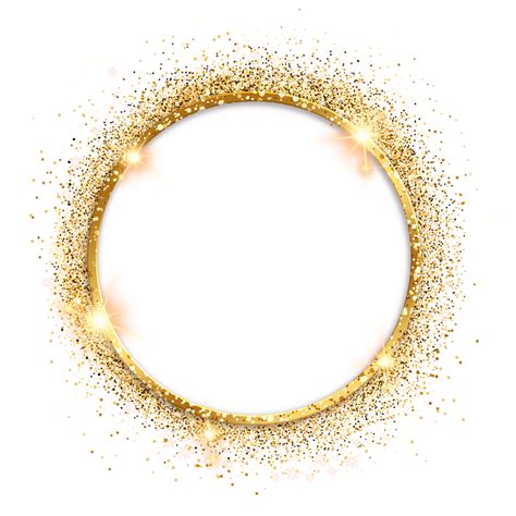 #circle#frame#gold#glitter#maryly #freetoedit | Gold glitter logo, Gold ...