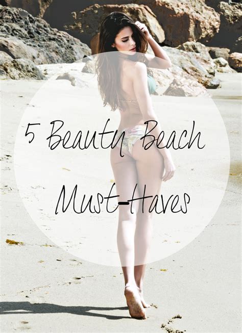 5 Beauty Beach Must-Haves - Makeup and Hair by Kendra