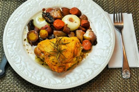 Pan Roasted Chicken Thighs Recipe - Food Fanatic