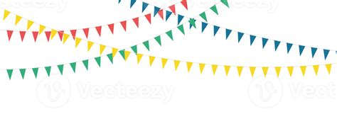 Bunting party flags 14585754 PNG