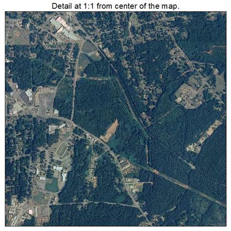 Aerial Photography Map of Alexander City, AL Alabama