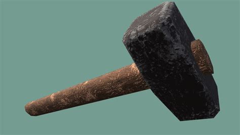 Sledgehammer 01 - 3D model by yracuma [a50a520] - Sketchfab