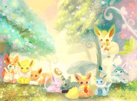 family | Pokemon, Pokemon eevee evolutions, Pokemon eevee