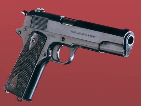 Background Information on the M1911 .45 Caliber Pistol