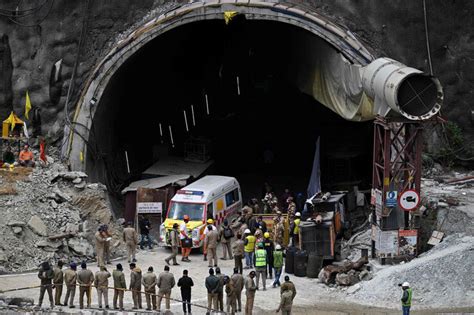 Miraculous rescue of Indian tunnel collapse: 41 miners were trapped for 17 days and all survived ...