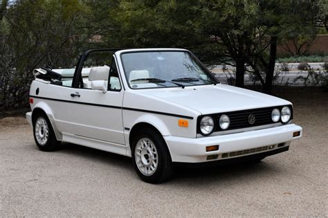 27k-Mile 1989 Volkswagen Cabriolet Boutique Edition | Cabriolets ...