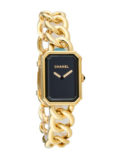 Chanel 18K Vintage Premiere Watch - Gold, 18K Yellow Gold - CHA61200 ...