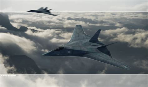 Stealth bomber design inspired by the F117 on Behance