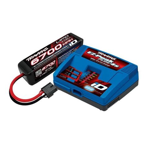 Traxxas 2998 4S LiPO 25C 6700MAH Battery/Charger Completer Kit - Havoc Speed