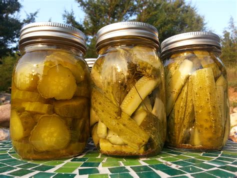 Preserving Cucumbers as Fresh Pack Pickles - Sweet and Dill Varieties