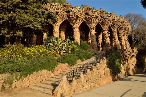 Park Güell, 1900-14, Barcelona, Spain, Antoni Gaudi