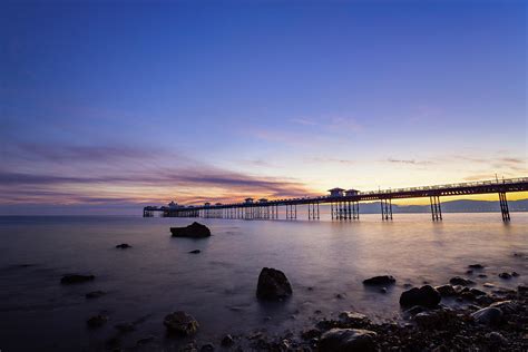 Llandudno Pier at Sunrise Photograph by Ian Good - Fine Art America