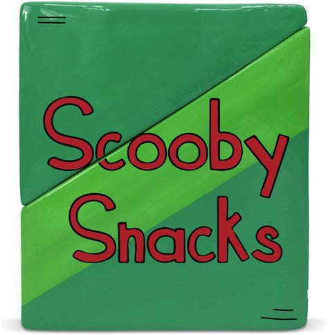 Enesco Scooby Doo Ceramics Snacks Box Cookie Jar, 8 Inch, Green Cookie Box, Cookie Jars, Daphne ...