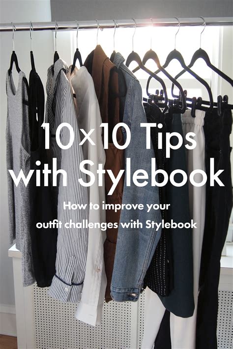 10x10 Outfit Challenge Planning Tips | Stylebook, Next clothes, Closet app