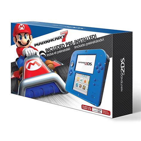 Nintendo 2DS Mario Kart 7 Bundle - Electric Blue - Walmart.com