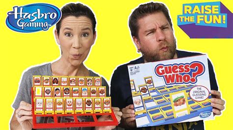 Guess Who Game - Hasbro Raise The Fun Challenge - YouTube