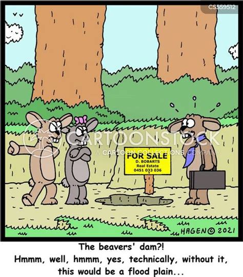 Beaver's Dam Cartoons and Comics - funny pictures from CartoonStock