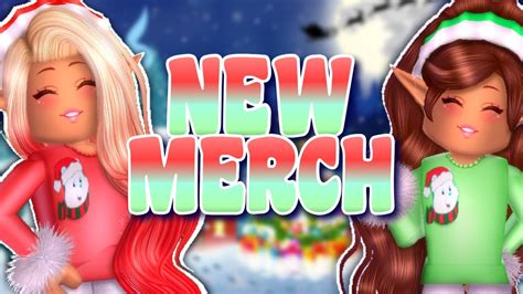 CHRISTMAS ROBLOX MERCH ANNOUNCEMENT! 🎄 || callmehhaley - YouTube