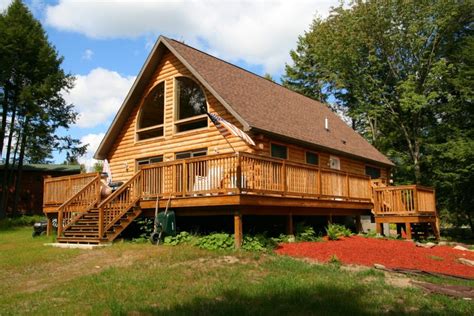 Log Cabin Modular Home - Kintner Modular Homes Builder, Pennsylvania ...