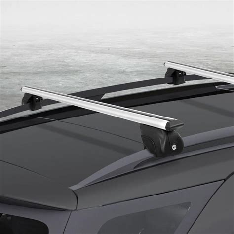 Universal Car Roof Rack 1390mm Cross Bars Aluminium Car 90kgs