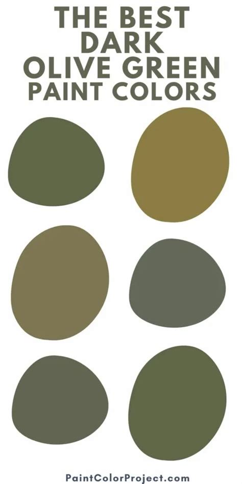 29 Best olive green paint colors for your home - The Paint Color Project