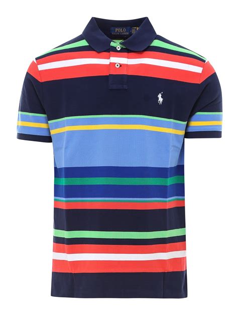 Polo Ralph Lauren - Striped polo shirt - polo shirts - 710834875001