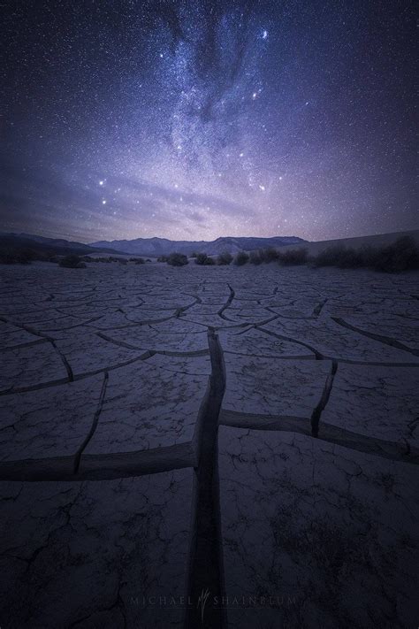 Death Valley Desert Night Sky - Michael Shainblum Photography