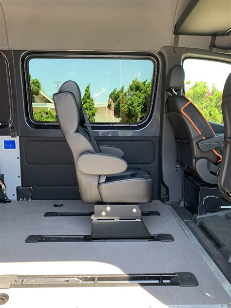 Sprinter Van Passenger Seats, Bench Seats, Captain Chairs w/Integrated Seat Belts