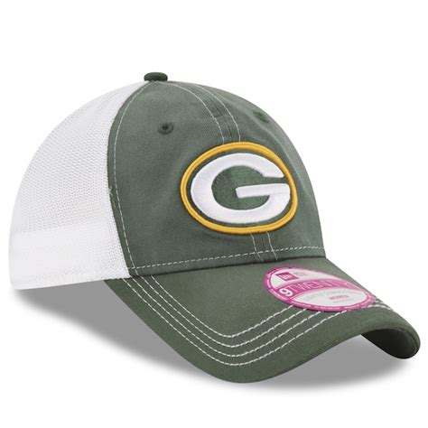 Women's Green Bay Packers New Era Green Spirited 9TWENTY Adjustable Hat - NFLShop.com