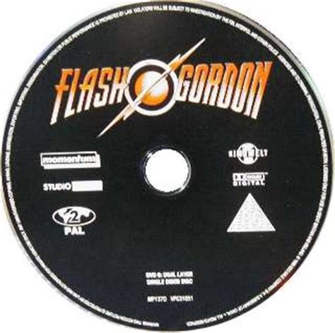 "Flash Gordon" video, DVD and Blu-ray gallery