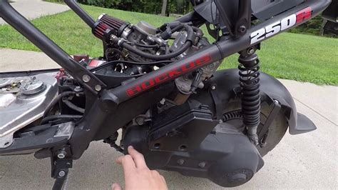 How To: Honda Ruckus Engine Swap 250 Build Huckus - YouTube