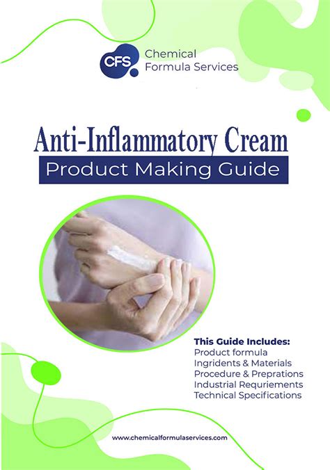 Anti-Inflammatory Cream - At - 1 Chemical Formula Services