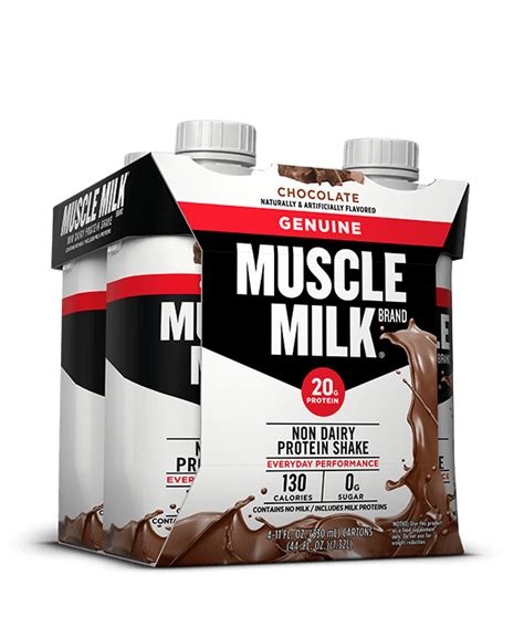 Genuine Muscle Milk 20g Protein Shake (any flavor) - Food Library - Shibboleth!